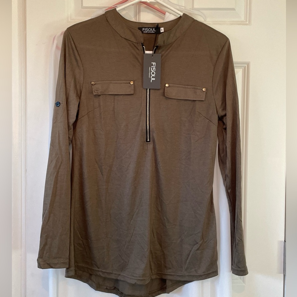 FISOUL WOMENS BLOUSE NWT